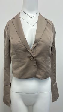Beige Tailored Blazer 