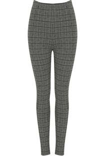 Glen Plaid Loafer Leggings