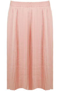 Rose Elasticated Waist Pleated Flare Skirt