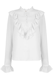 Frilled Button Up Blouse - Mix Colours Pack