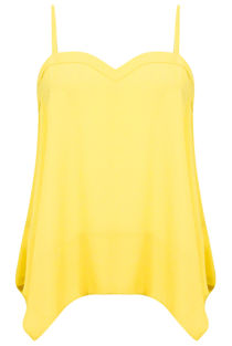 Yellow Swing Tank Tops