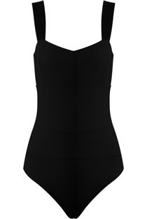 Black Cut Out Bodysuit