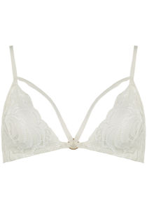 White Crochet Lace Bralet