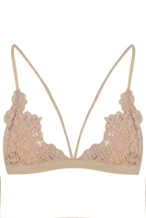 Rose Crochet Lace Trim Bralet
