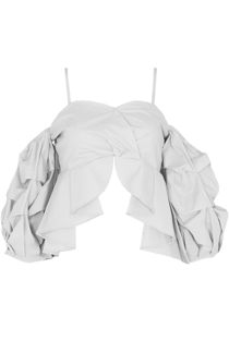 Reveal & Conceal Off Shoulder Top in White