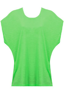 Neon Green Soft Touch Baggy Top