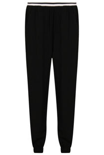 Black & White Contrast Leisurewear Trouser