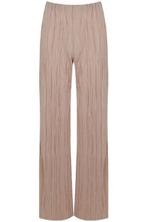 Rose Crinkle Palazzo Trouser