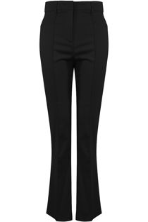 Black Front Seam Bootcut Pants