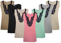 PVC Cut-Out Detail Knitted Top