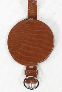 Camel Round Waist Belt Bag