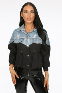 Denim Two Tone Jacket