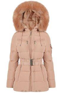 Pink Quilted Puffer Jackets