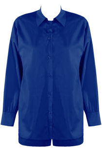 Royal Blue Shirt & Shorts Set