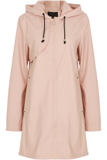 Pink Lightweight Hooded Parka