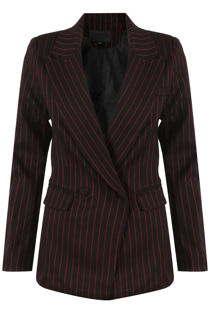 Red Stripes Double Breast Blazer