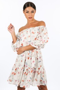 r/660/W1460-_Floral_Chiffon_Off_The_Shoulder_Day_Dress_In_White-2__44780.jpg