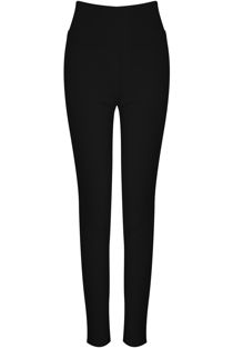 Black Zip Up Skinny Pants