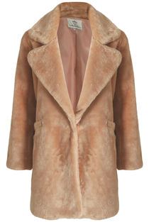  Soft Fur Overcoat 