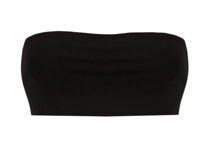 Black Elasticated Back Soft Bralet