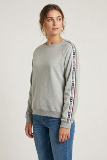 Embrace Trim Sweatshirts in Grey 