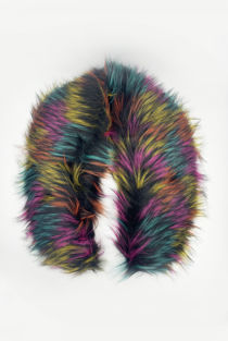 Multi Colour Faux Fur Collars