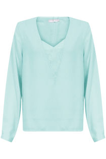 Lace Insert Blouse