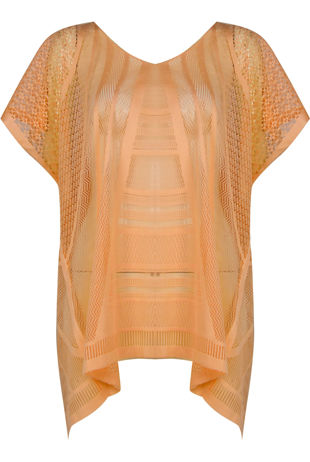 Kaftan Beach Cover Up in Orange