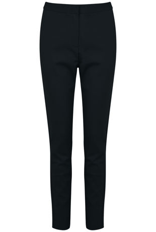 Black Tailored Straight Pants