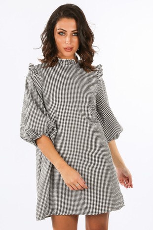 b/089/11572-_Gingham_Puff_Sleeve_Day_Dress_In_Black-2__55412.jpg