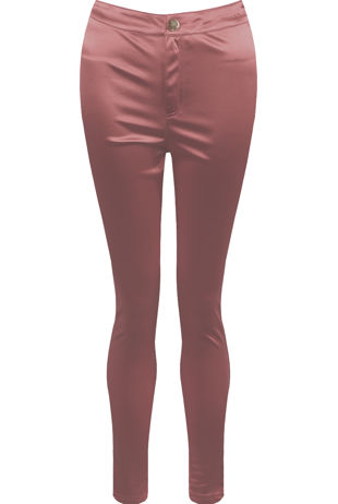 Disco Skinny Trouser In Pink