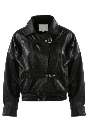 PU Buckle Up Eisenhower Jacket