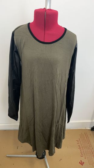 Khaki Full Sleeve T Shirt