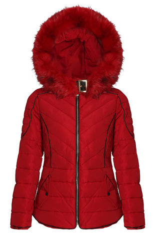 Buckled Up Puffer Jacket