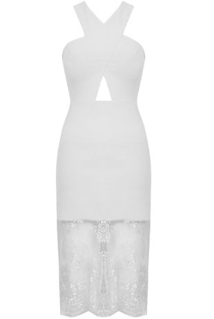 White Midi Dress