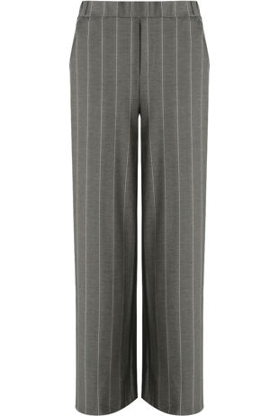 Grey Pinstripe Trousers