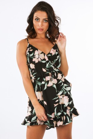 d/294/21786-1-_Floral_Frill_Playsuit_In_Black-2__87828.jpg