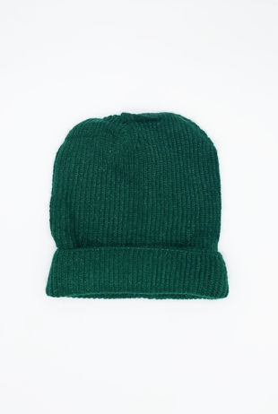 Dark Green Super Soft Beanie