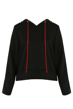 Off-Duty Trim Hoodie