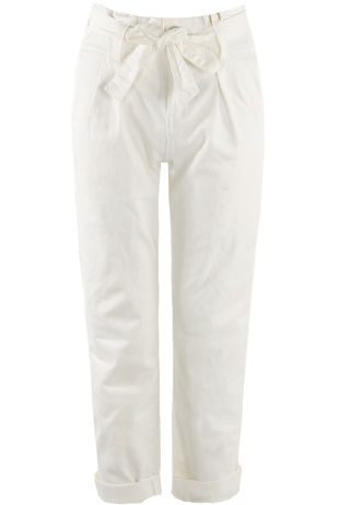 Ankle Grazers Tie Up Paperbag Trousers