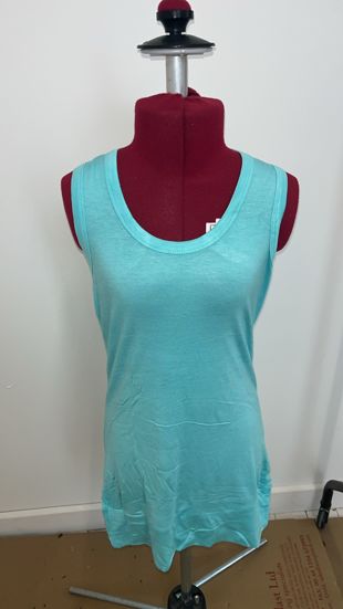 Sunflower Mint Muscle Vest Top