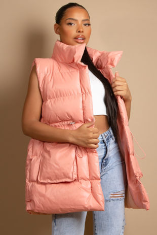 Shiny Puffer Gilet