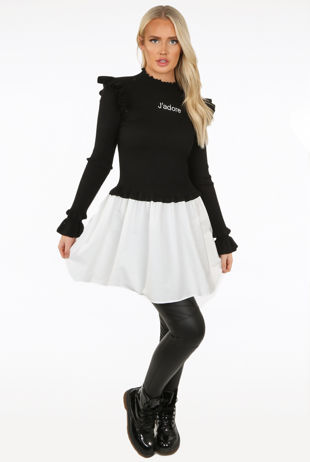 Jadore Knitted Shirt Dress