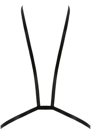 Plunge Harness in Black