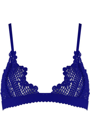Royal Crochet Mesh Bralet