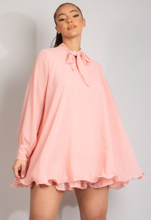 Mix pack Pussy Bow Trapeze Dress