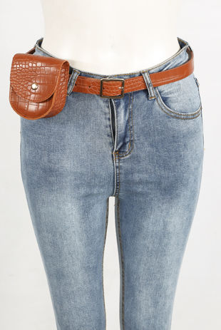 Camel Saddle Waist Belt Bag