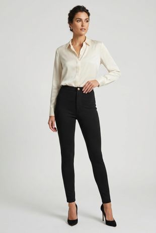 Disco pants in Black