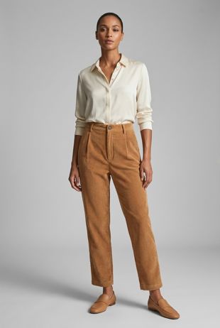 Camel Corduroy Trouser