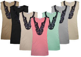 PVC Cut-Out Detail Knitted Top